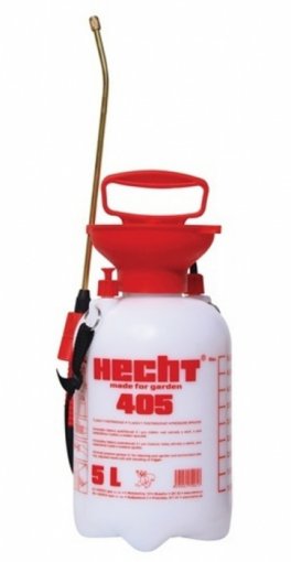 Hecht 405 - Tlakový ručný postrekovač 5 L - Natlakovanie: pumpička
