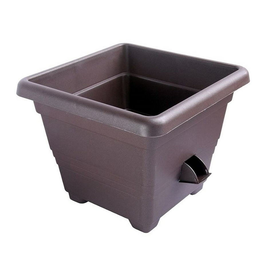 Plastia-Bergamot-Kvetinac-samozavlazovaci-35-x-35-cm-hnedy