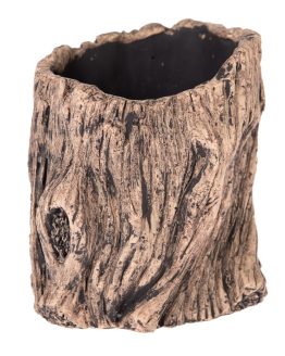 Betonovy-kvetinac-Dekor-kora-hneda-12-x-135-cm