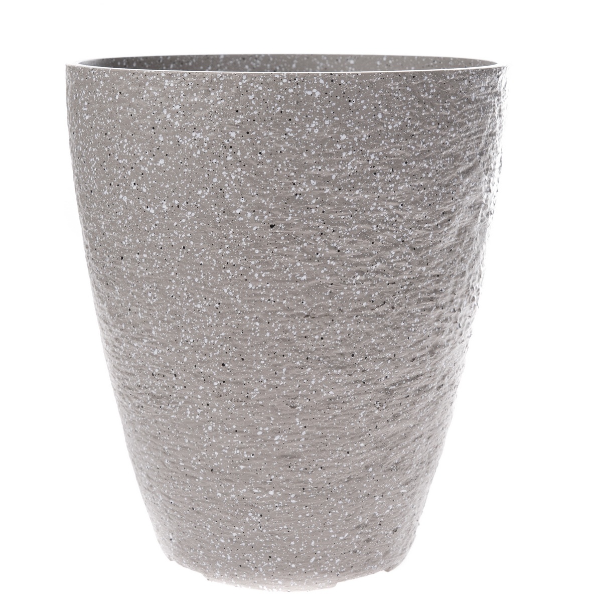 Plastovy-obal-na-kvetinac-Ladrido-svetlosiva-22-x-26-cm