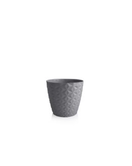 Crystal-matt-recyklovany-kvetinac-16-cm-kamenna-siva