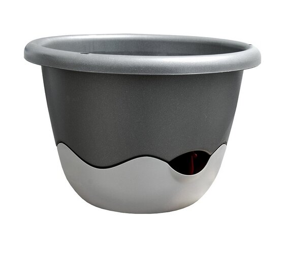 Plastia-Samozavlazovaci-kvetinac-Mareta-siva-pr-30-cm